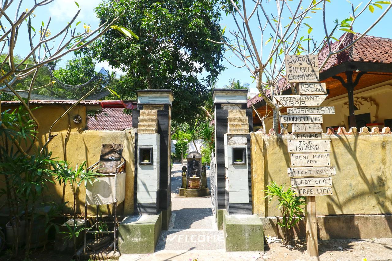 Sunjaya Kubu Guesthouse レンボンガン島 エクステリア 写真